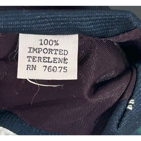 Chipp Tortoise & The Hare Blue Club Tie Vintage Navy Turtle Rabbit MINT Poly - Picture 6 of 8